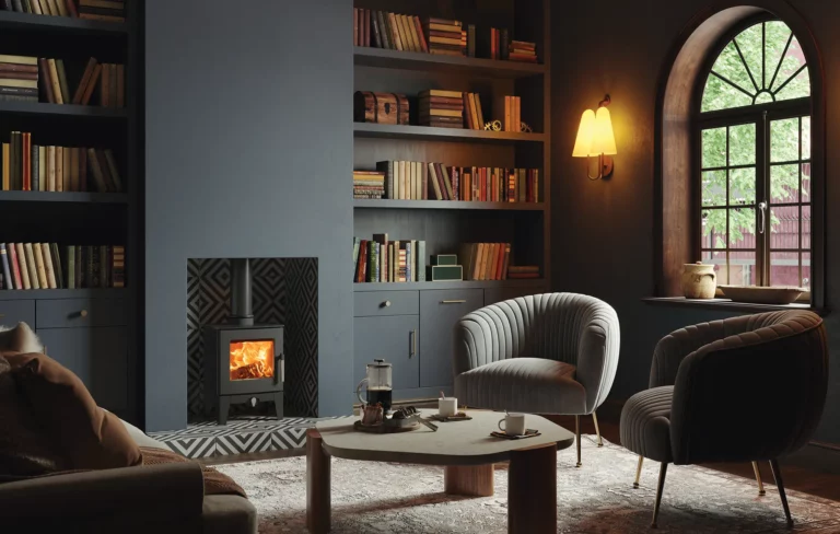 Memphis Small Stove Study Home Office
